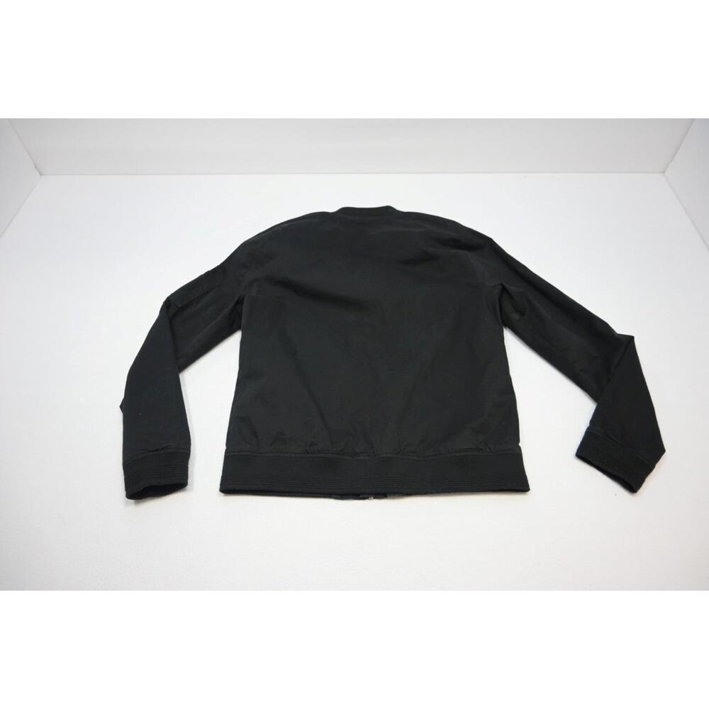 Topman Full Zip Black Khaki Jacket Slim Fit Mens Size XL - Picture 9 of 9